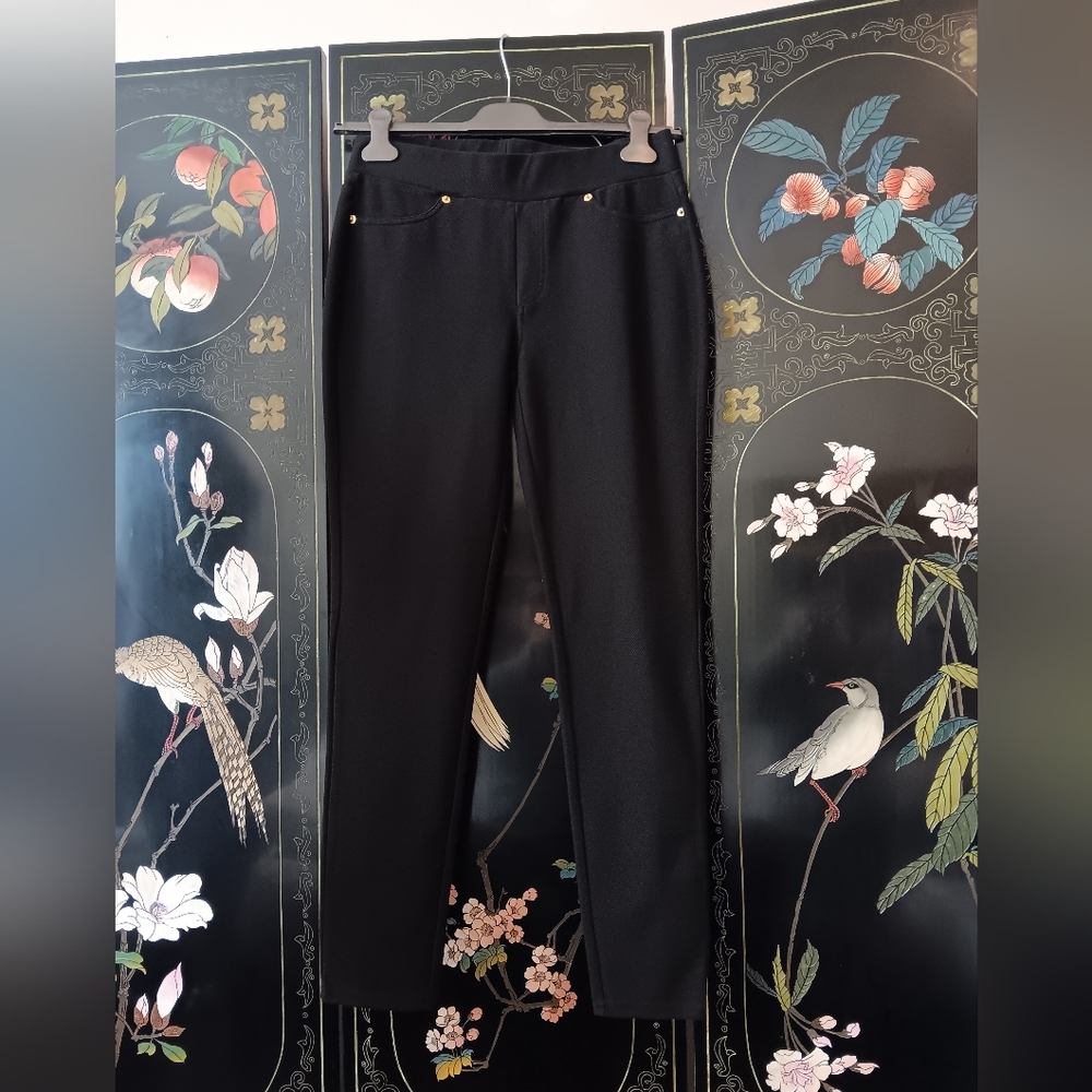 Michael Kors Black Straight Leg Women's Pants